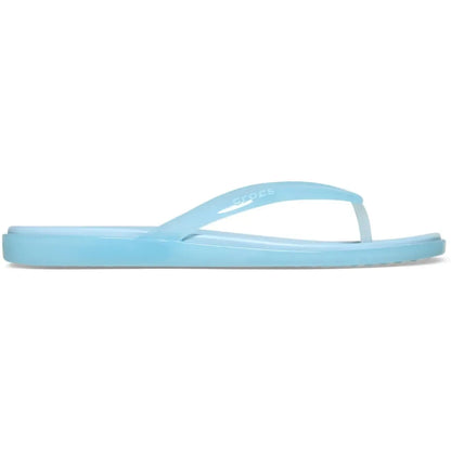 Miami Women's Round Toe Flip Flops, Lightweight Slip On Summer Flat Sandals, Solid EVA Casual Beach Slides