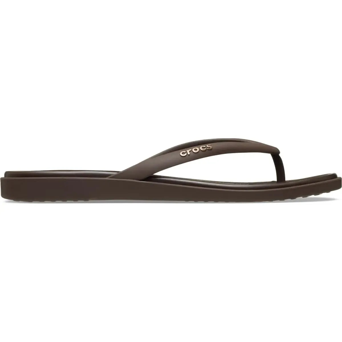 Miami Women's Round Toe Flip Flops, Lightweight Slip On Summer Flat Sandals, Solid EVA Casual Beach Slides