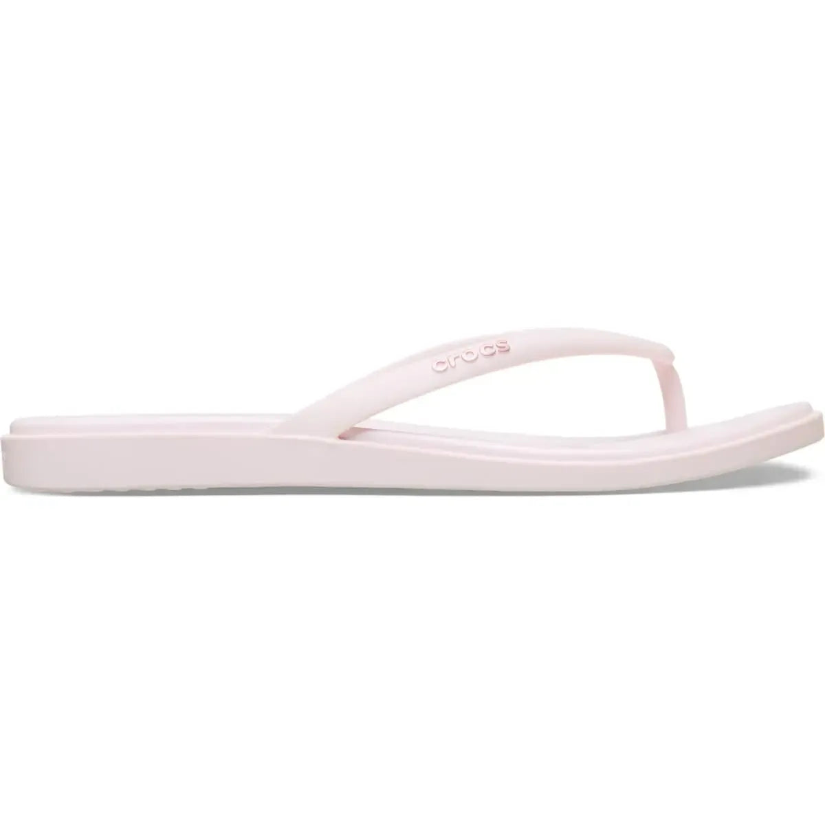Miami Women's Round Toe Flip Flops, Lightweight Slip On Summer Flat Sandals, Solid EVA Casual Beach Slides