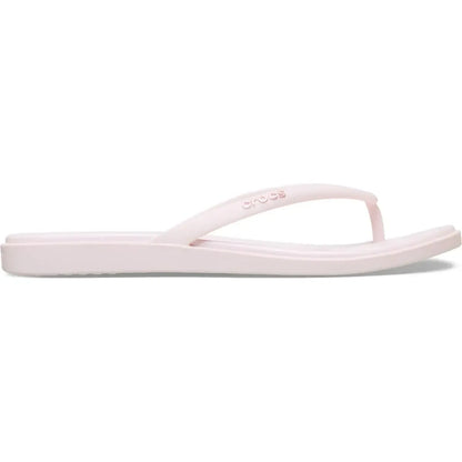Miami Women's Round Toe Flip Flops, Lightweight Slip On Summer Flat Sandals, Solid EVA Casual Beach Slides